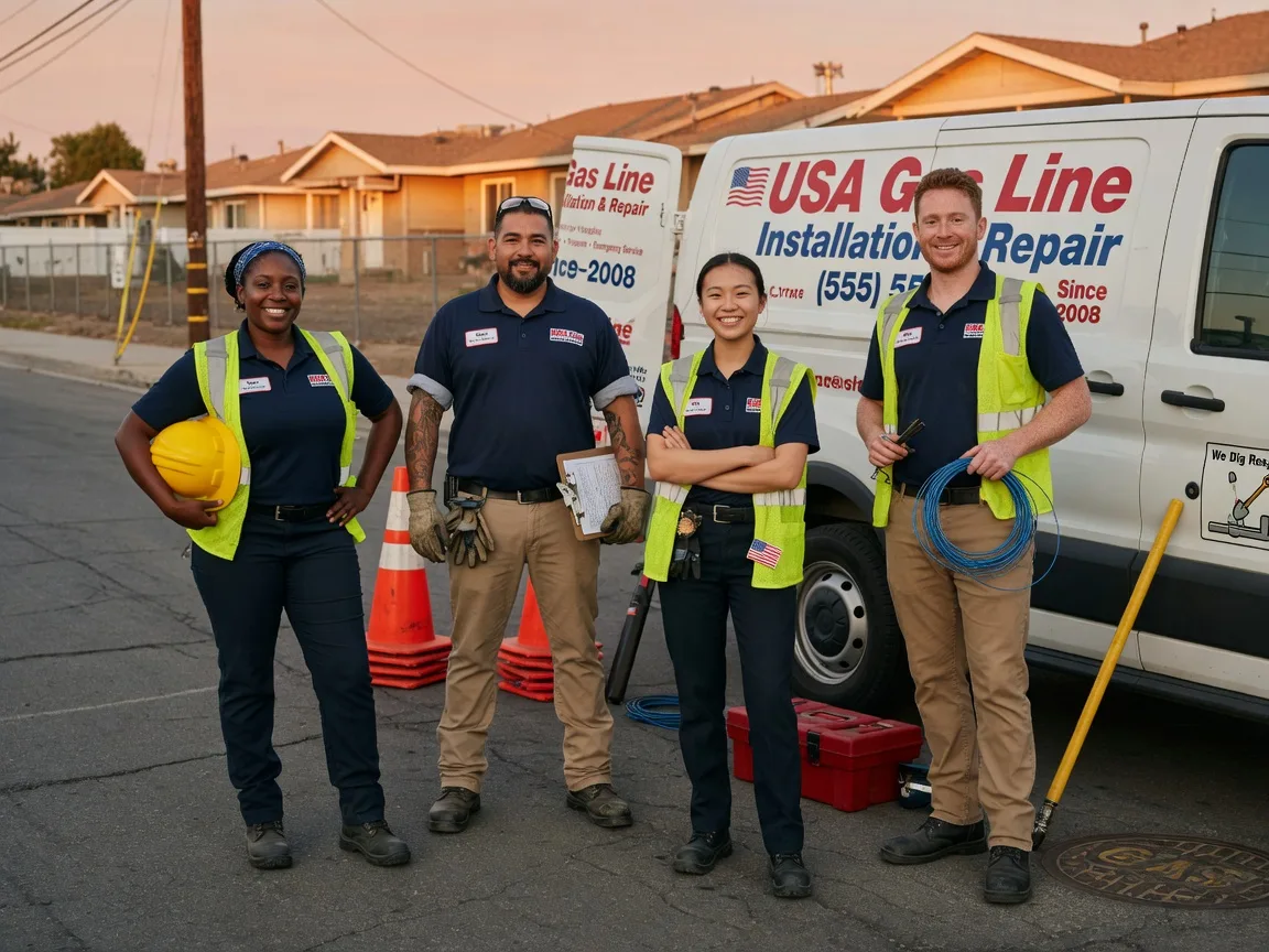 Gas Line Installation company in Dewey, OK